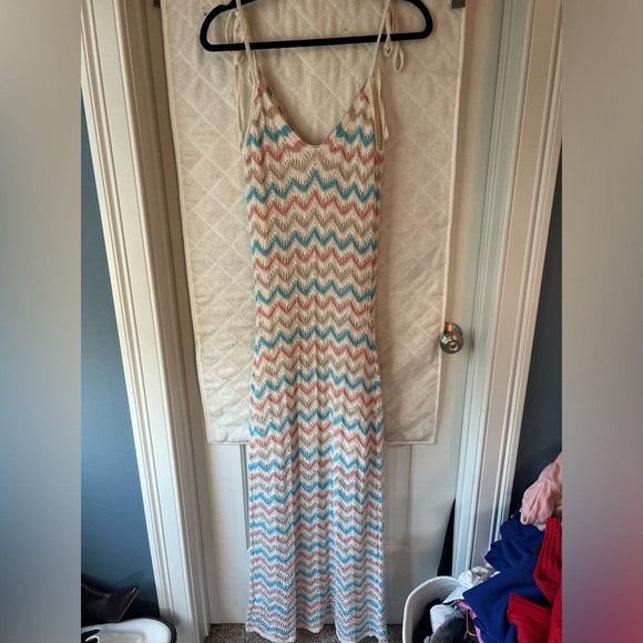 NWOT Wishlist Crochet Maxi Dress - Picture 4 of 6